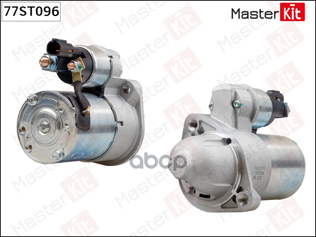 Стартер Hyundai Elantra(AD),Tucson(TL) 15-,Kia Optima,Sportage(QL,QLE) 15- (1,2kW) MasterKit арт. 77ST096