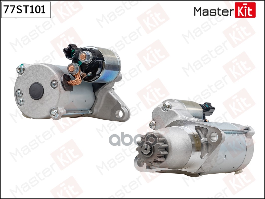 Стартер Toyota Avensis(_T25_),Camry(_V3_,_V4_,_V5_),RAV4 III,IV(_A3_,_A4_) 01- (1,6kW) MasterKit арт. 77ST101