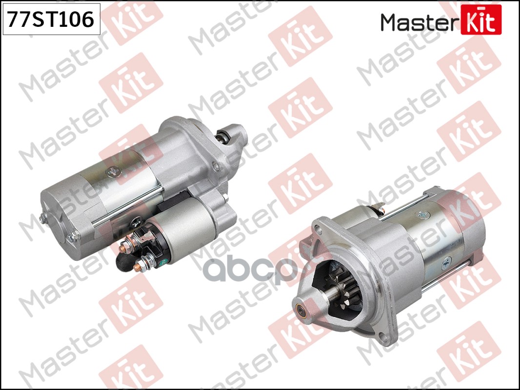 Стартер GAZ Gazelle,Gazelle Next,Sobol(2217,2310,2752) 93- (2,5kW) MasterKit арт. 77ST106