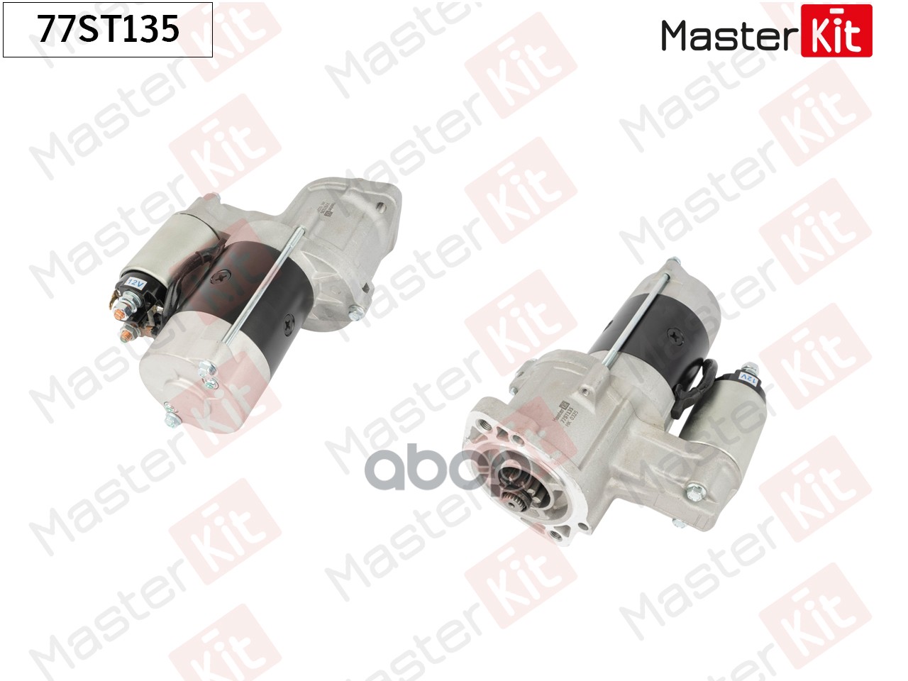 Стартер  MITSUBISHI PAJERO II, HYUNDAI H-1 2.5TD 77ST135 MasterKit арт. 77ST135