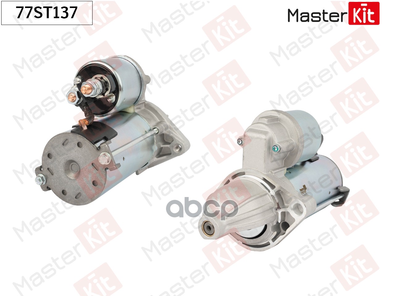 77ST137 Стартер FIAT 1.3D 1.3kw MasterKit арт. 77st137