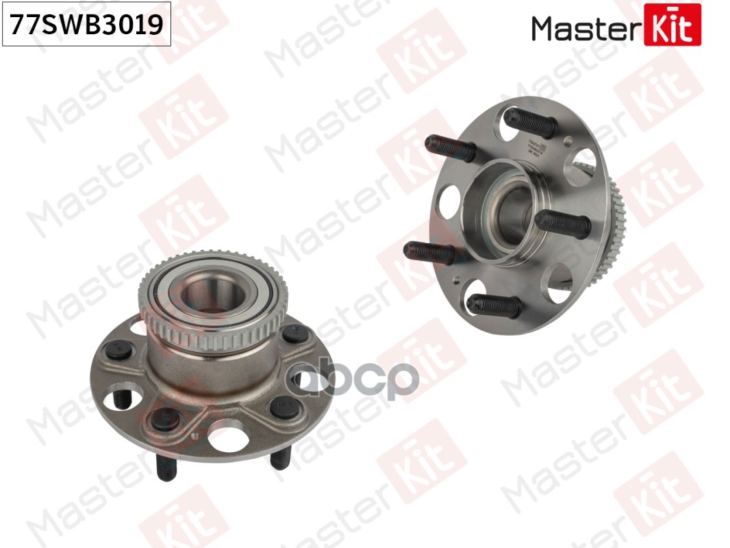 Ступица в сборе с подшипником зад. Honda LEGEND III (KA)/ODYSSEY (RL1, RA6, RA_) 1996 - MasterKit арт. 77SWB3019