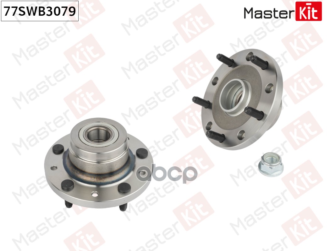 Ступица в сборе с подшипником зад. Ford TRANSIT (FA_ _, FD_ _, FB_ _, FS_ _, FZ_ _, FC_ _) 77SWB3079 MasterKit арт. 77SWB3079