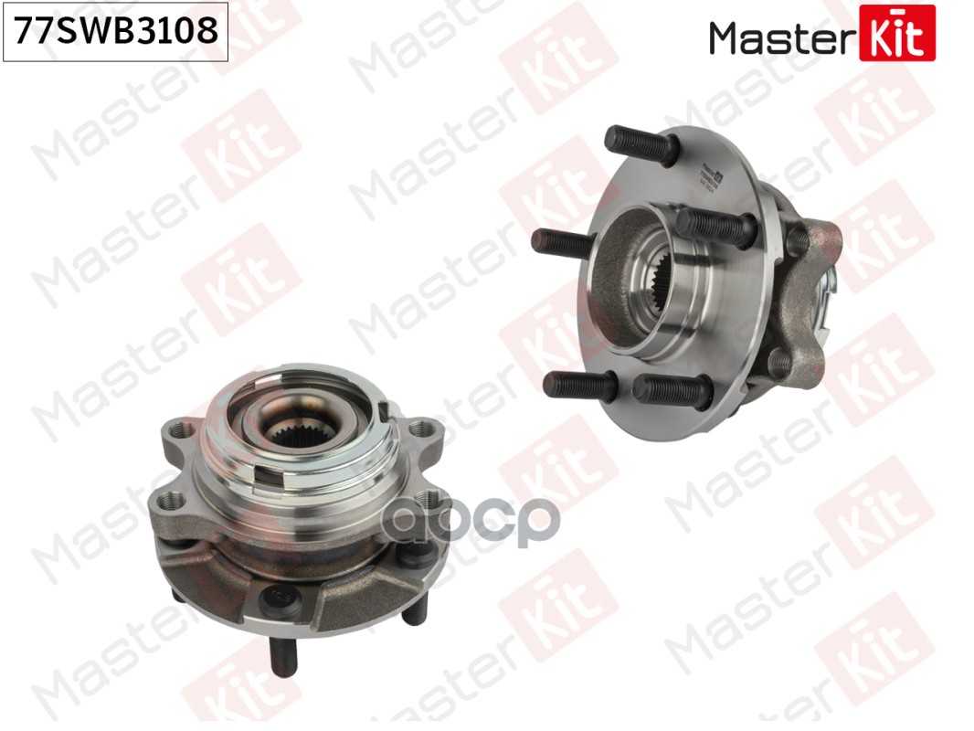 77SWB3108 Ступица в сборе с подшипником перед. Infiniti QX50/Nissan FUGA II (_Y51) 2009 - MasterKit арт. 77swb3108