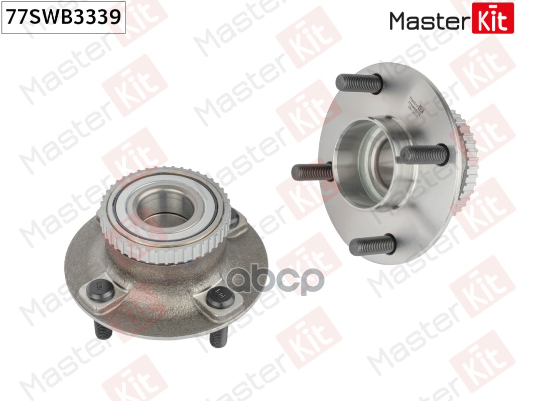 Ступица в сборе с подшипником зад. Ford FIESTA (J5_, J3_)/MONDEO II (BAP, BFP) 1996 - MasterKit арт. 77SWB3339