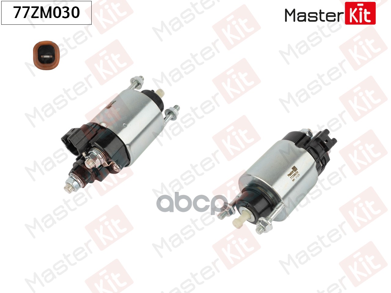 Реле втягивающее Toyota Corolla(_E11_),Yaris(_P9_) 97- MasterKit арт. 77ZM030