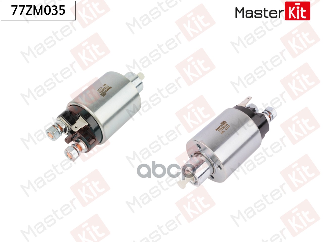 77ZM035 Реле втягивающее HYUNDAI TUCSON  MAZDA 323/626 MasterKit арт. 77zm035