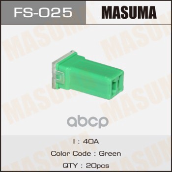 Предохр. Силовой Mini 40А Masuma Fs-025 Masuma арт. FS-025