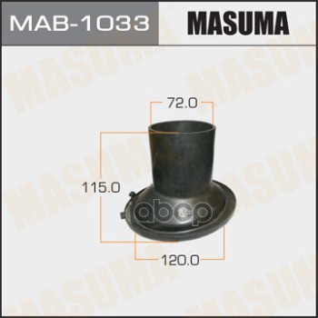 Пыльник Амортизатора Toyota Avensis Masuma Mab-1033 Masuma арт. MAB-1033