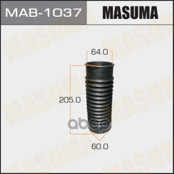 Пыльник амортизатора TOYOTA CARINA ED MASUMA MAB-1037 Masuma арт. MAB-1037