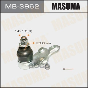 Шаровая Опора Masuma арт. MB3962