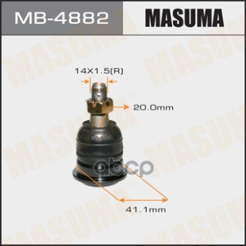 Опора шаровая NISSAN BASSARA MASUMA MB-4882 Masuma арт. MB-4882