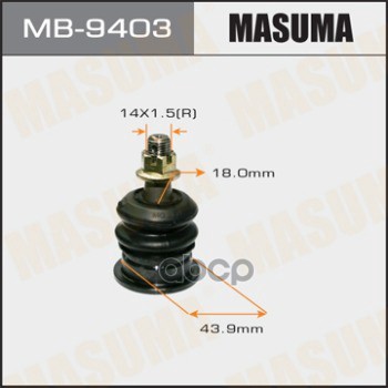 Опора шаровая TOYOTA CHASER MASUMA MB-9403 Masuma арт. MB-9403