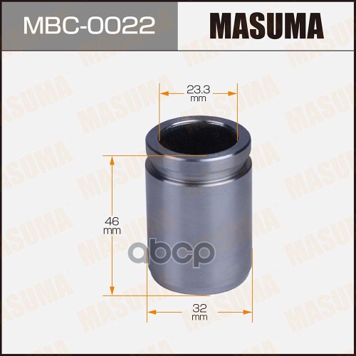 Поршень тормозного суппорта CHEVROLET LACETTI MASUMA MBC-0022 Masuma арт. MBC-0022