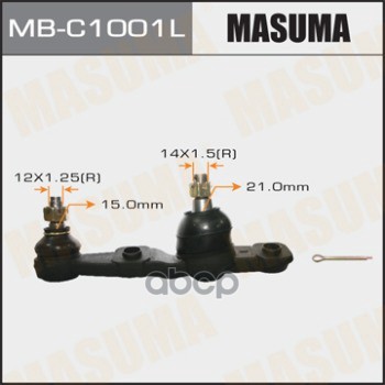 Опора шаровая L TOYOTA CROWN MASUMA MB-C1001L Masuma арт. MB-C1001L