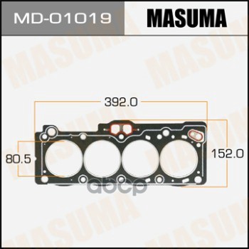 Прокладка ГБЦ TOYOTA CARINA MASUMA MD-01019 Masuma арт. MD-01019