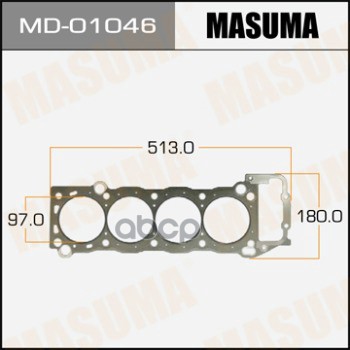 Прокладка ГБЦ TOYOTA DYNA MASUMA MD-01046 Masuma арт. MD-01046