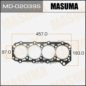 Прокладка ГБЦ NISSAN CARAVAN MASUMA MD-02039S Masuma арт. MD-02039S