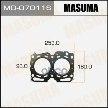 Прокладка ГБЦ SUBARU FORESTER MASUMA MD-07011S Masuma арт. MD-07011S