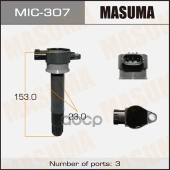 Катушка Зажигания Masuma,  Pajero V83w, V93w Masuma арт. MIC307