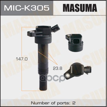 Катушка зажигания KIA CERATO III MASUMA MIC-K305 Masuma арт. MIC-K305