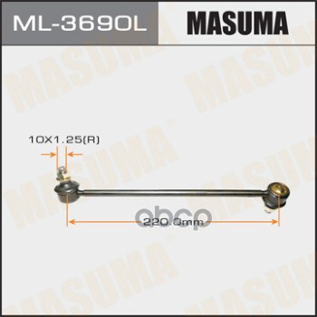 Тяга переднего стабилизатора L TOYOTA AVALON MASUMA ML-3690L Masuma арт. ML-3690L