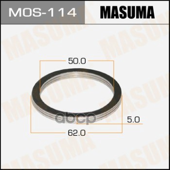 Кольцо Глушителя 50X62 Masuma Mos-114 Masuma арт. MOS-114
