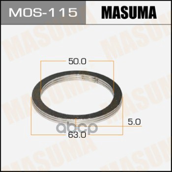 Кольцо Глушителя 50X63 Masuma Mos-115 Masuma арт. MOS-115