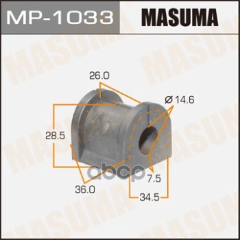Втулка Стабилизатора Mitsubishi Airtrek Masuma Mp-1033 Masuma арт. MP-1033