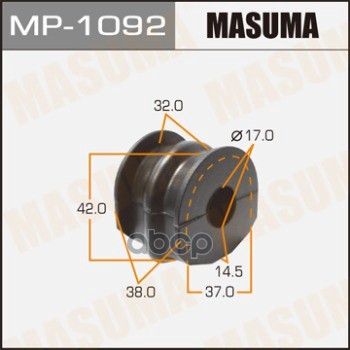 Втулка стабилизатора NISSAN DUALIS MASUMA MP-1092 Masuma арт. MP-1092
