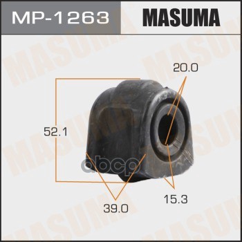 Втулка стабилизатора SUBARU LEGACY MASUMA MP-1263 Masuma арт. MP-1263