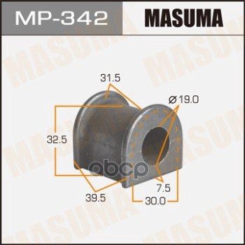 Втулка Стабилизатора Заднего Toyota Rav4 Aca20/Cla20/Zca25 Masuma Mp342 Masuma арт. MP342