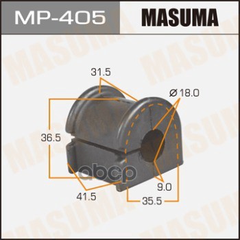 Втулка Стабилизатора Toyota Allex Masuma Mp-405 Masuma арт. MP-405