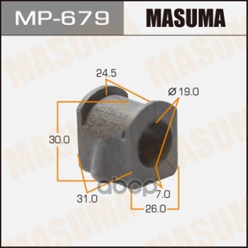 Втулка Стабилизатора Masuma  /Front/ Avenir W11 Masuma арт. MP679