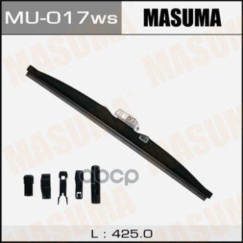 Щетка стеклоочистителя зимняя 425 мм каркасная 1 шт MASUMA Snow Blade MU-017ws Masuma арт. MU-017ws