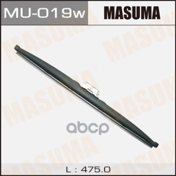 Щетка стеклоочистителя зимняя 475 мм каркасная 1 шт MASUMA Snow Blade MU-019W Masuma арт. MU-019W