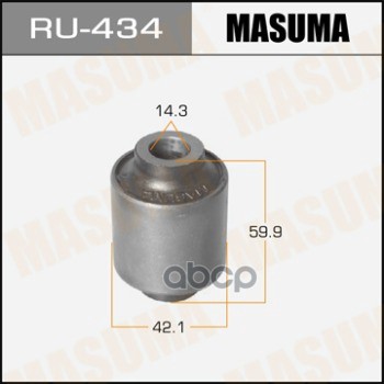 Сайлентблок "Masuma"  Elgrand E51 Front Low Ru-434 Masuma арт. Ru-434