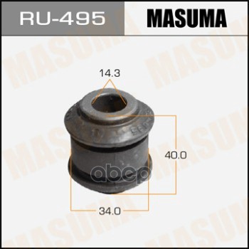 Сайлентблок "Masuma"  X-Trail/ T30 Rear Ru-495 Masuma арт. RU-495