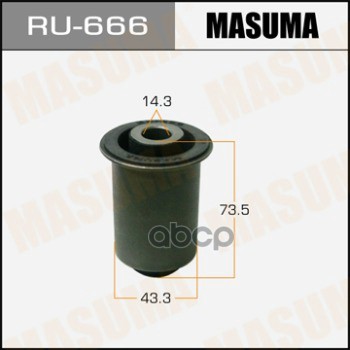 Сайлентблок NISSAN NAVARA MASUMA RU-666 Masuma арт. RU-666