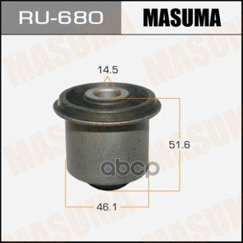 Сайлентблок MITSUBISHI L200 MASUMA RU-680 Masuma арт. RU-680