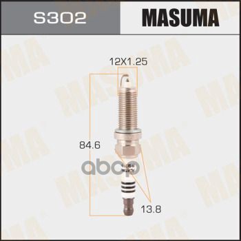 Свеча Зажигания Platinum Platinum (Lzkar6ap-11) Masuma S302p Masuma арт. S302P