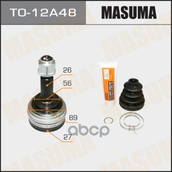 ШРУС TOYOTA CAMRY MASUMA TO-12A48 Masuma арт. TO-12A48
