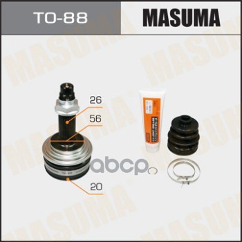 ШРУС TOYOTA BELTA MASUMA TO-88 Masuma арт. TO-88