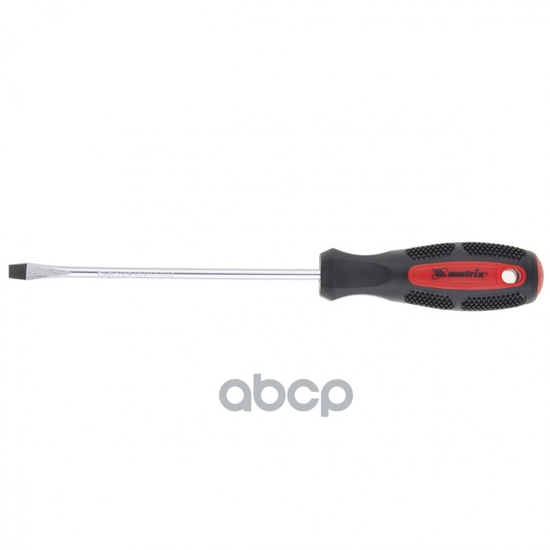 Отвертка Anti-Slip, Sl6, 0X150 Мм, Crv, Двухкомп. Рукоятка Matrix 12222 Matrix арт. 12222