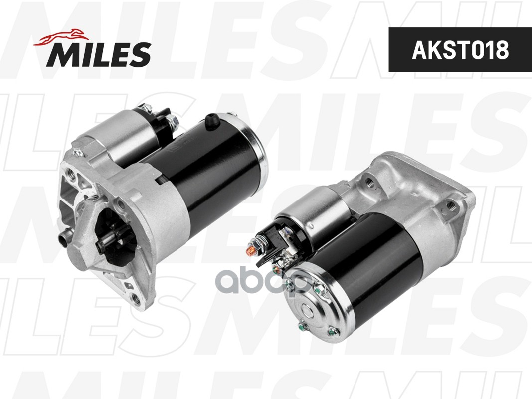 Стартер RENAULT LOGAN/SANDERO/CLIO/KANGOO/MEGANE 1.4/1.6 8V AKST018 Miles арт. AKST018