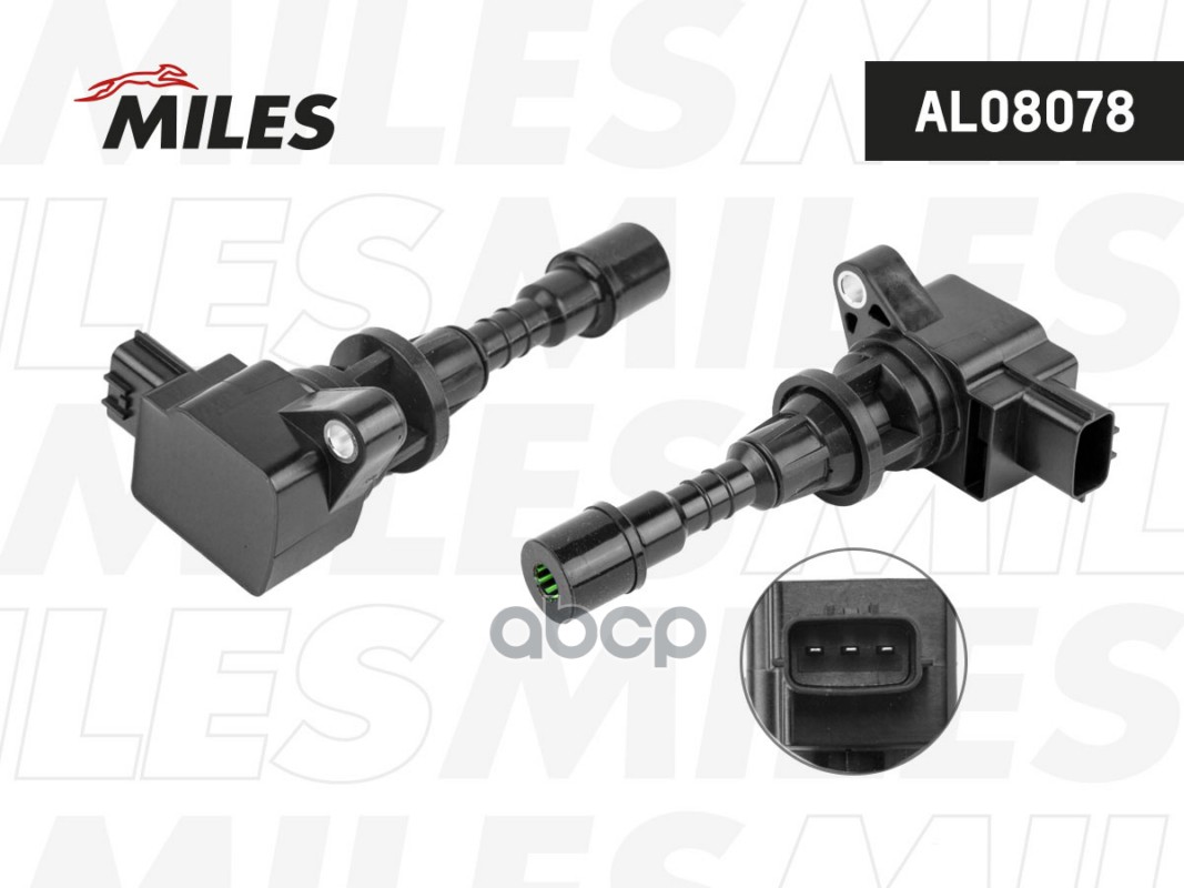 Катушка зажигания Mazda 6 02- 1.8 AL08078 Miles арт. AL08078
