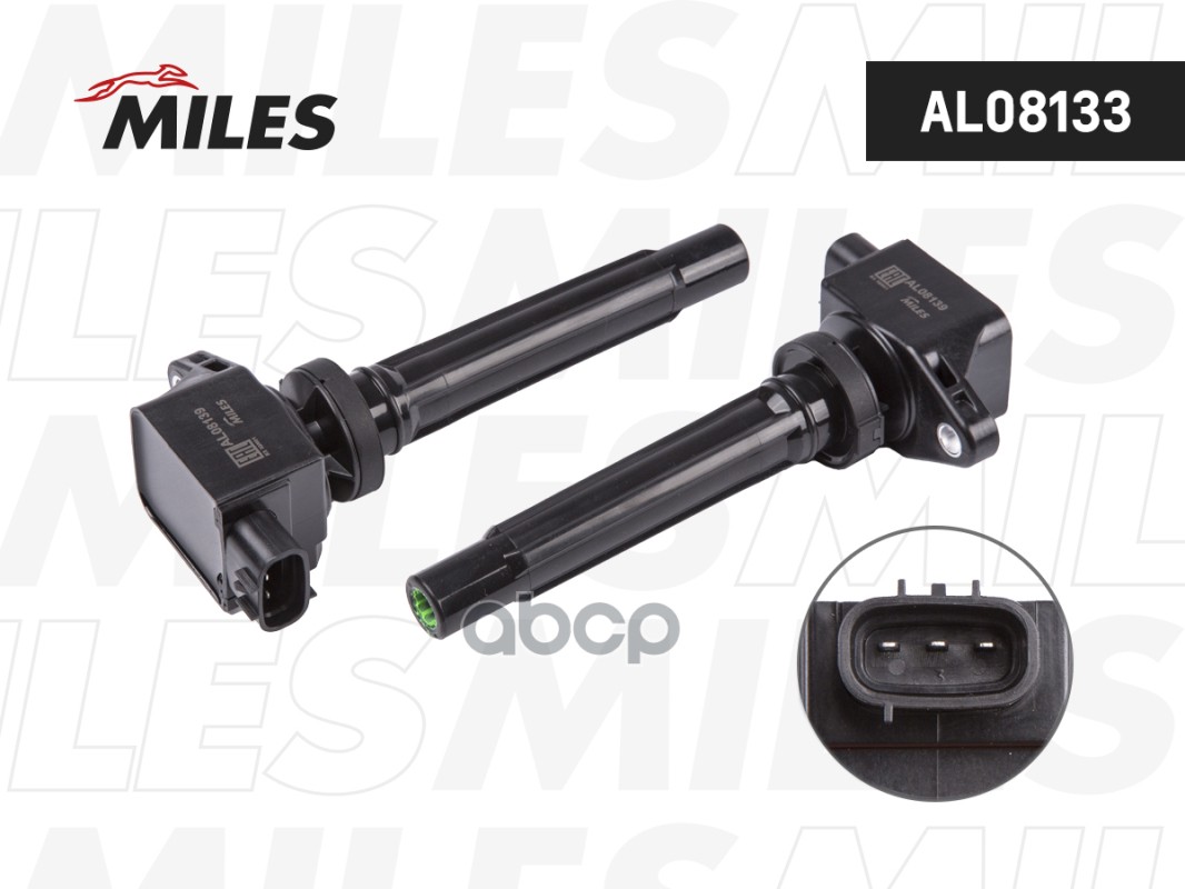 Катушка зажигания HONDA CIVIC 00-06/CR-V/FRV AL08133 Miles арт. AL08133