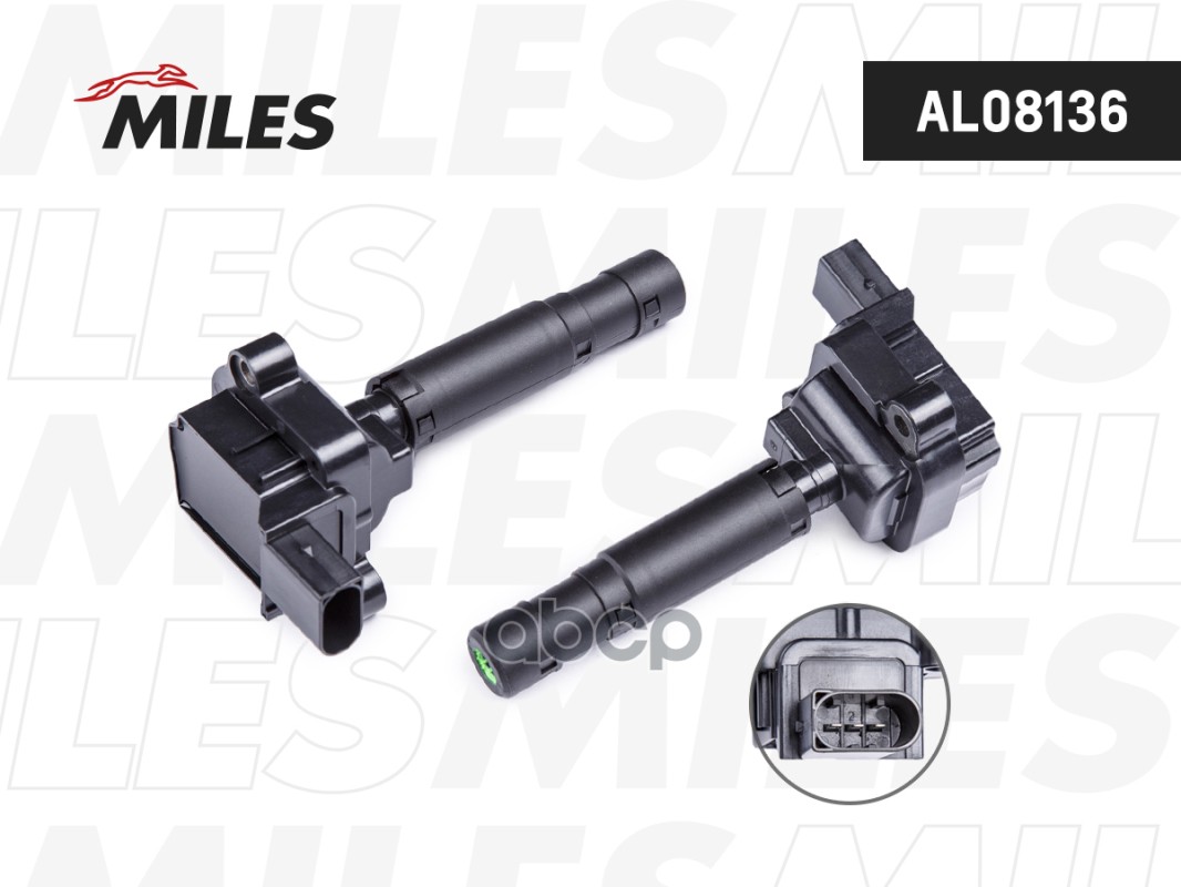 Катушка зажигания MERCEDES BENZ (NGK 48207) AL08136 Miles арт. AL08136