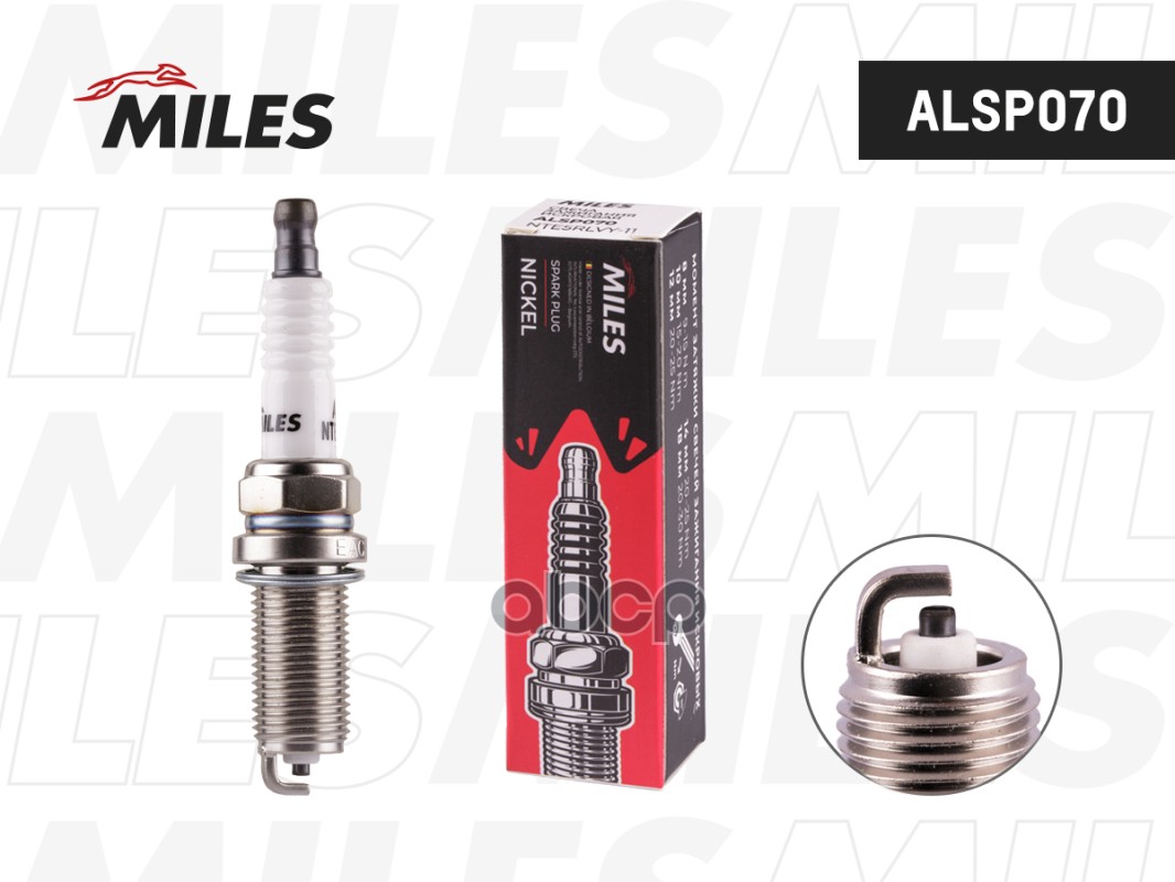 Свеча зажигания искровая NTE5RLVY-11 ALSP070 Miles арт. ALSP070