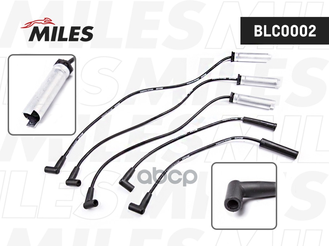 Провода зажигания высоковольтные DAEWOO NEXIA SOHC BLC0002 Miles арт. BLC0002